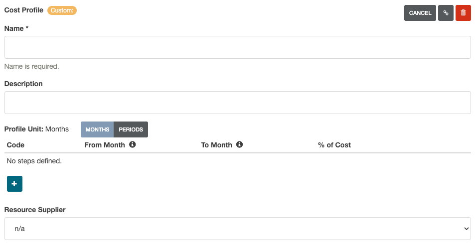 create custom profile