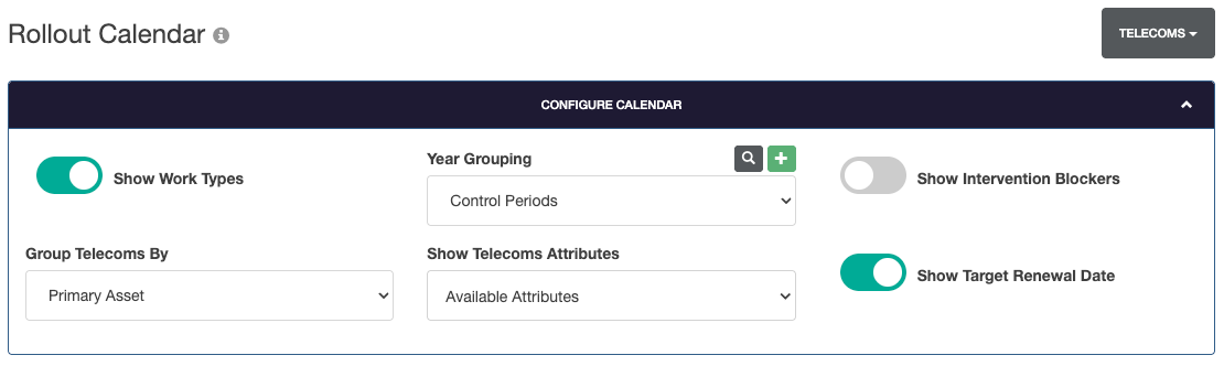 Configure calendar