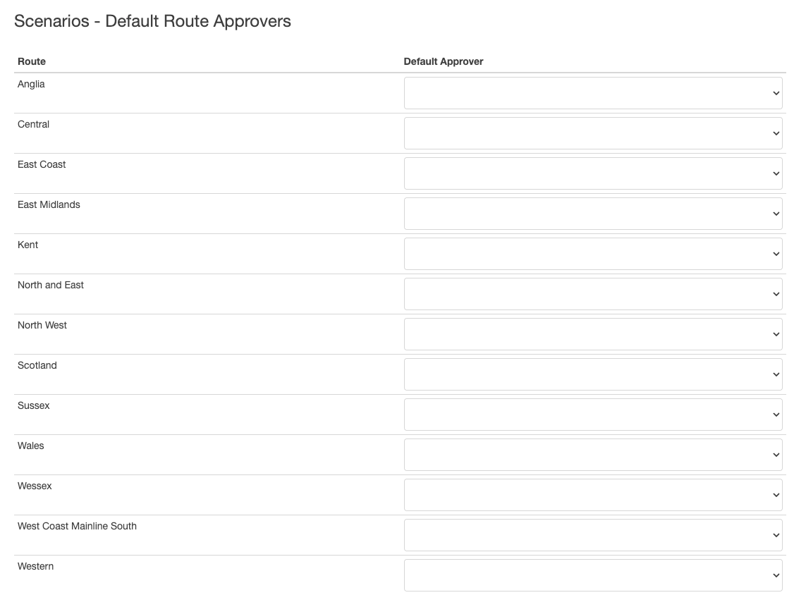 Enable train workbank
