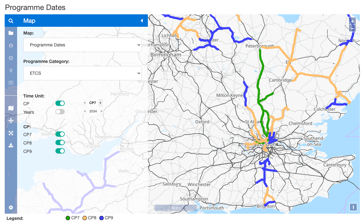 Enable train workbank