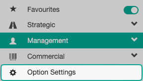 Option Settings