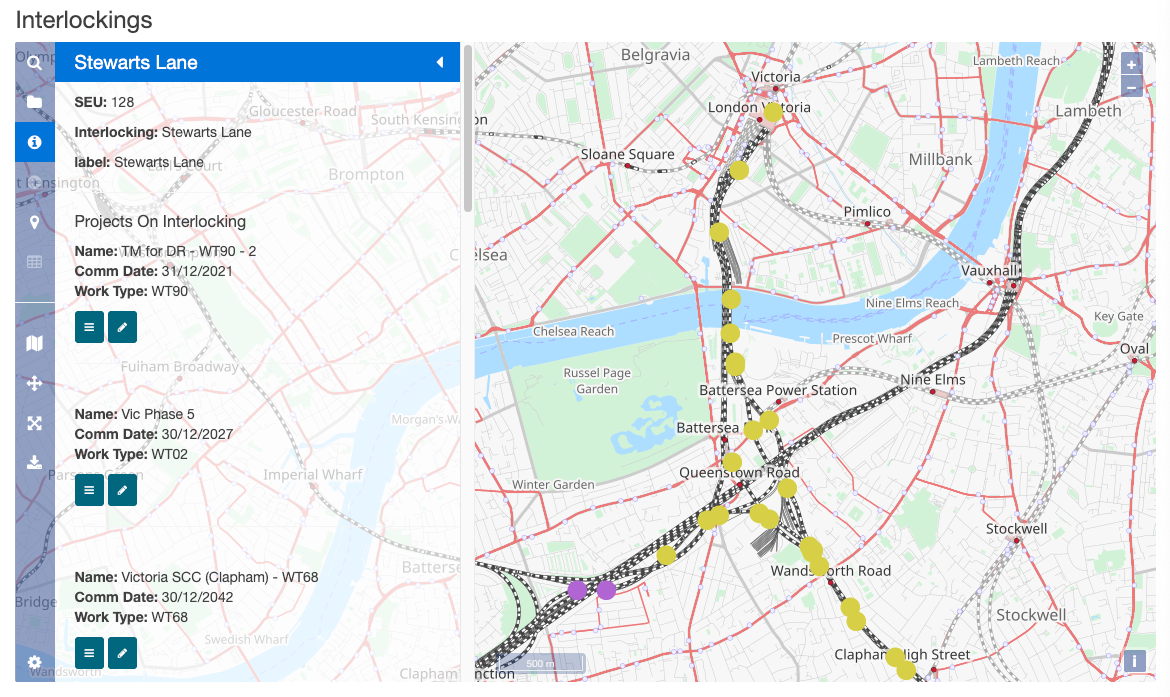 Project Map Interlocking