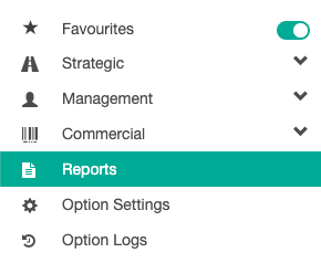 Sidebar - Reports