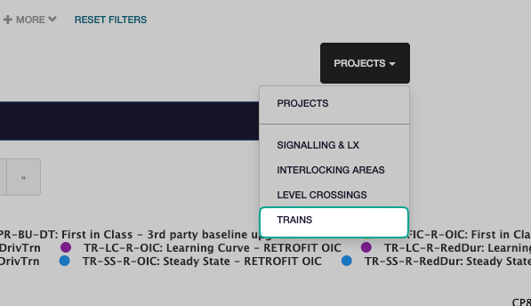 Accessing train workbank potion