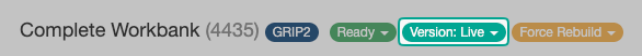 Workbank version