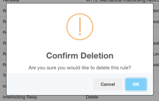 Delete Policies